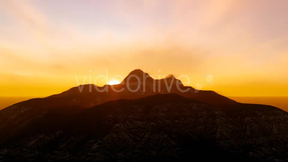 Sunset Mountain Videohive 19571064 Motion Graphics Image 1