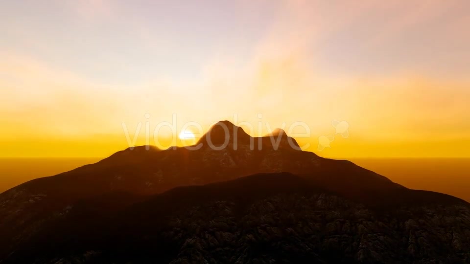 Sunset Mountain Videohive 19571064 Motion Graphics Image 4
