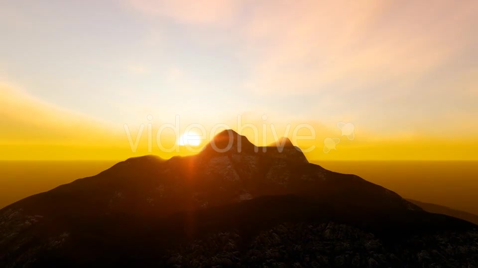 Sunset Mountain Videohive 19571064 Motion Graphics Image 6