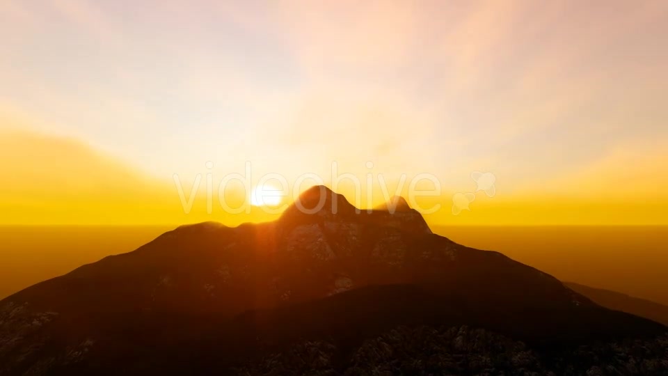 Sunset Mountain Videohive 19571064 Motion Graphics Image 7