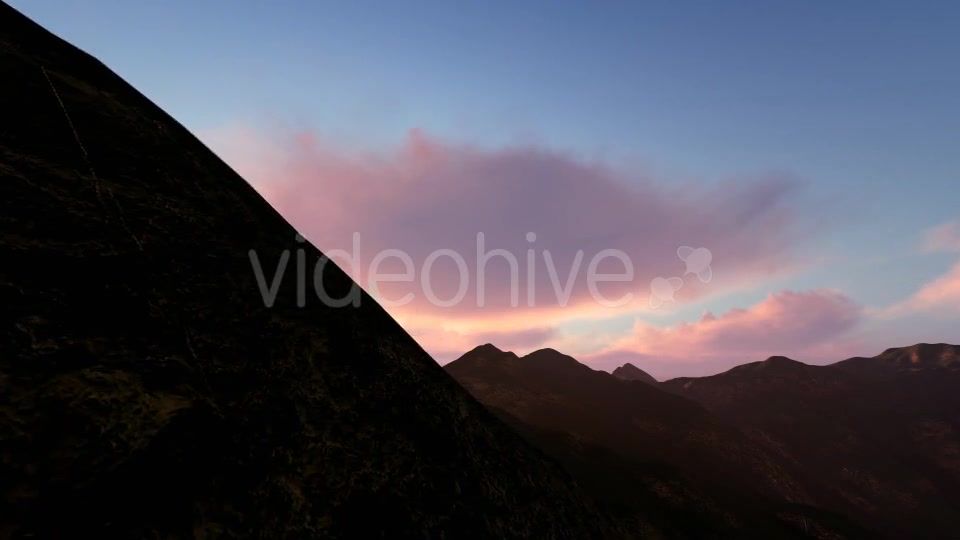 Sunset Mountain Videohive 19560579 Motion Graphics Image 2