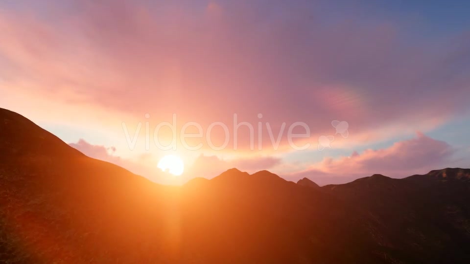 Sunset Mountain Videohive 19560579 Motion Graphics Image 6