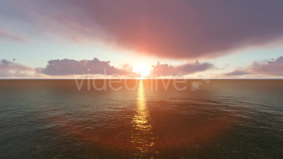 Sunset Ocean and Horizon Clouds Videohive 19240996 Motion Graphics Image 10