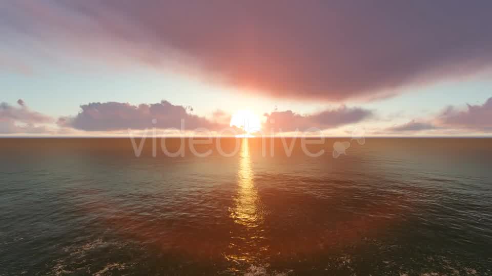 Sunset Ocean and Horizon Clouds Videohive 19240996 Motion Graphics Image 11
