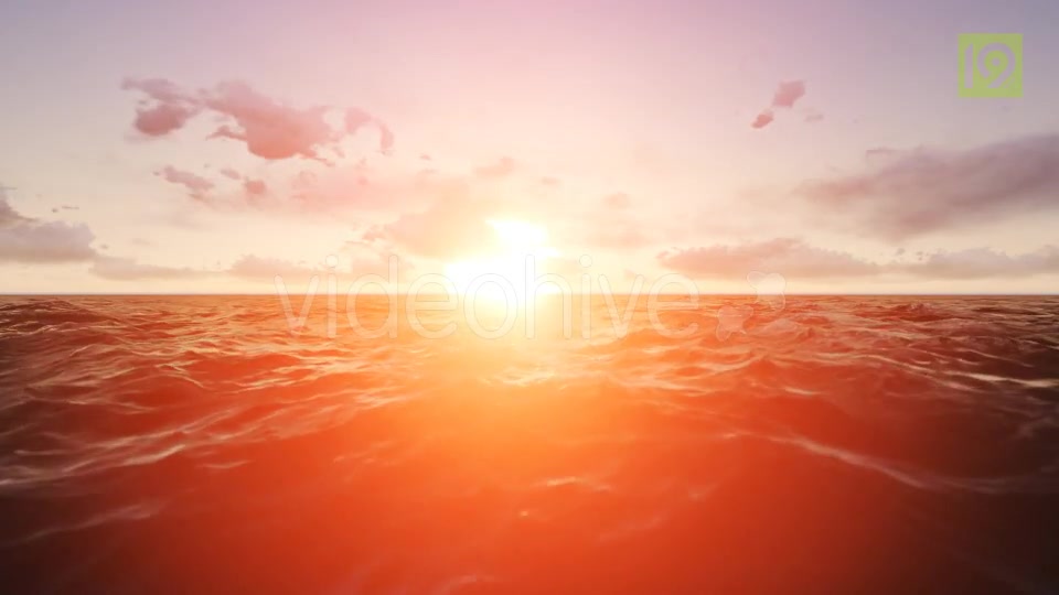 Sunset Over The Ocean Videohive 19975837 Motion Graphics Image 10