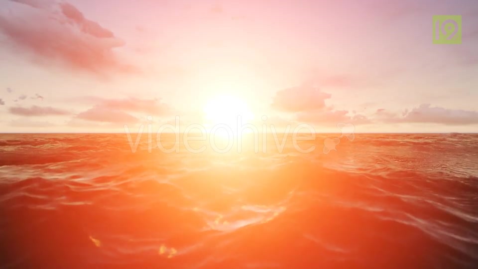 Sunset Over The Ocean Videohive 19975837 Motion Graphics Image 2