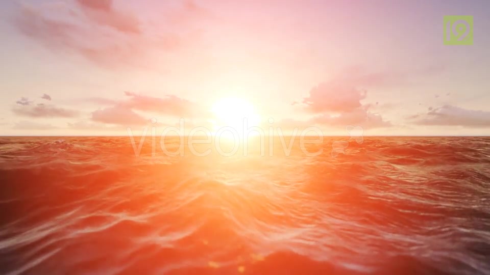 Sunset Over The Ocean Videohive 19975837 Motion Graphics Image 3