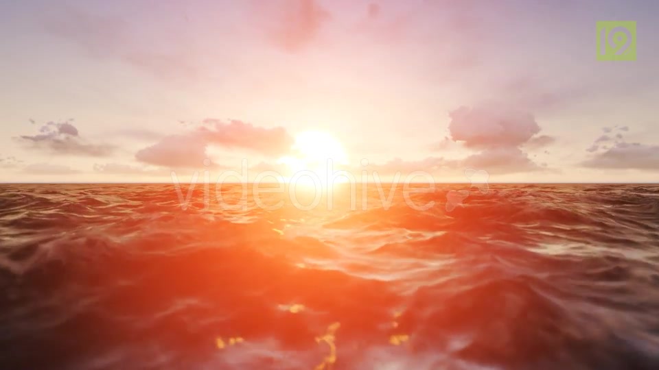 Sunset Over The Ocean Videohive 19975837 Motion Graphics Image 4