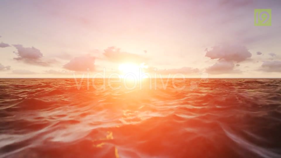 Sunset Over The Ocean Videohive 19975837 Motion Graphics Image 5