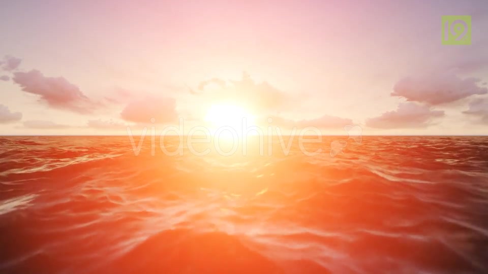 Sunset Over The Ocean Videohive 19975837 Motion Graphics Image 6
