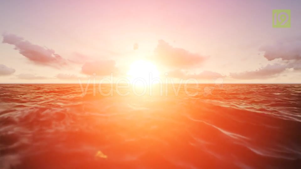 Sunset Over The Ocean Videohive 19975837 Motion Graphics Image 7