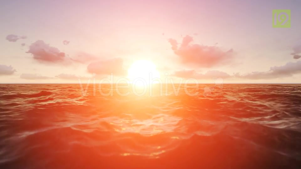 Sunset Over The Ocean Videohive 19975837 Motion Graphics Image 8