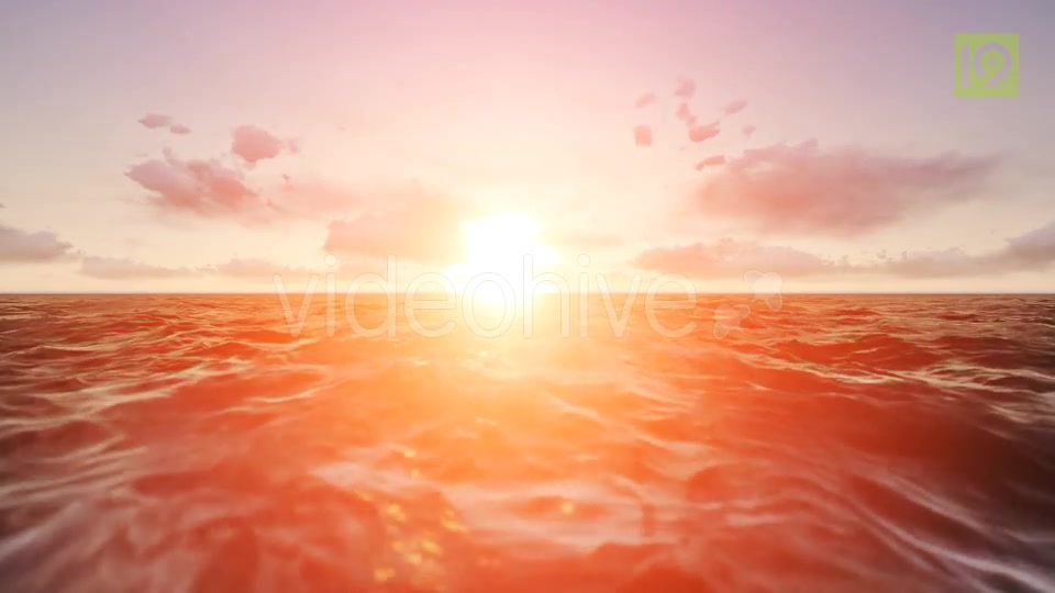 Sunset Over The Ocean Videohive 19975837 Motion Graphics Image 9