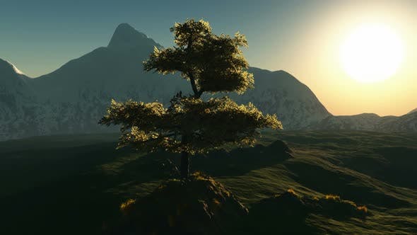 Sunset Time Lapse In Mountains - Videohive Download 15784502
