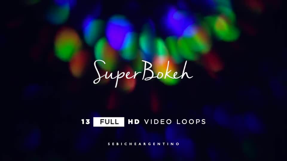 Super Bokeh Loops Videohive 19424687 Motion Graphics Image 1