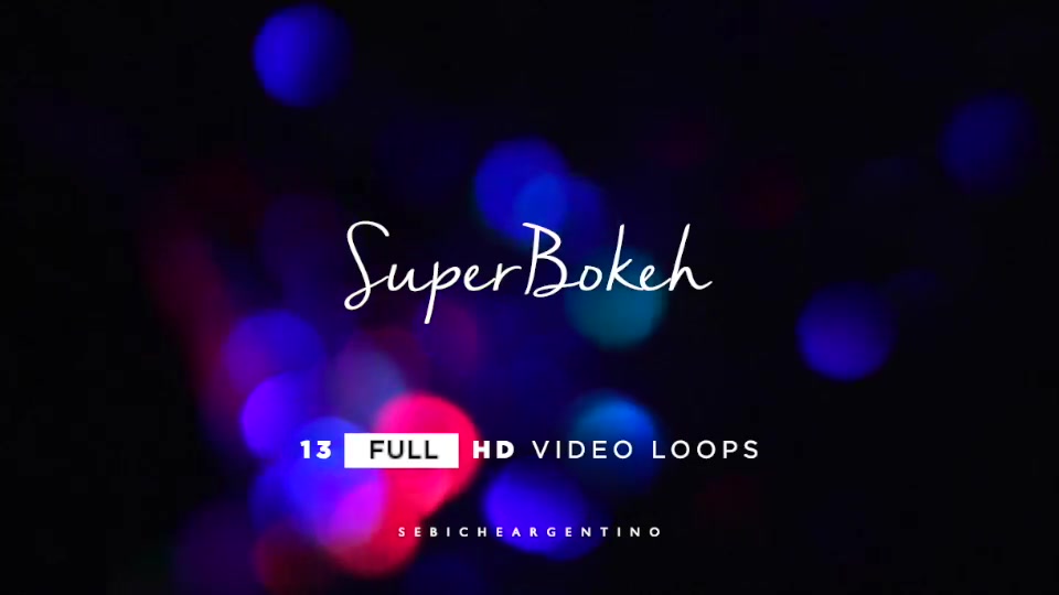 Super Bokeh Loops Videohive 19424687 Motion Graphics Image 3