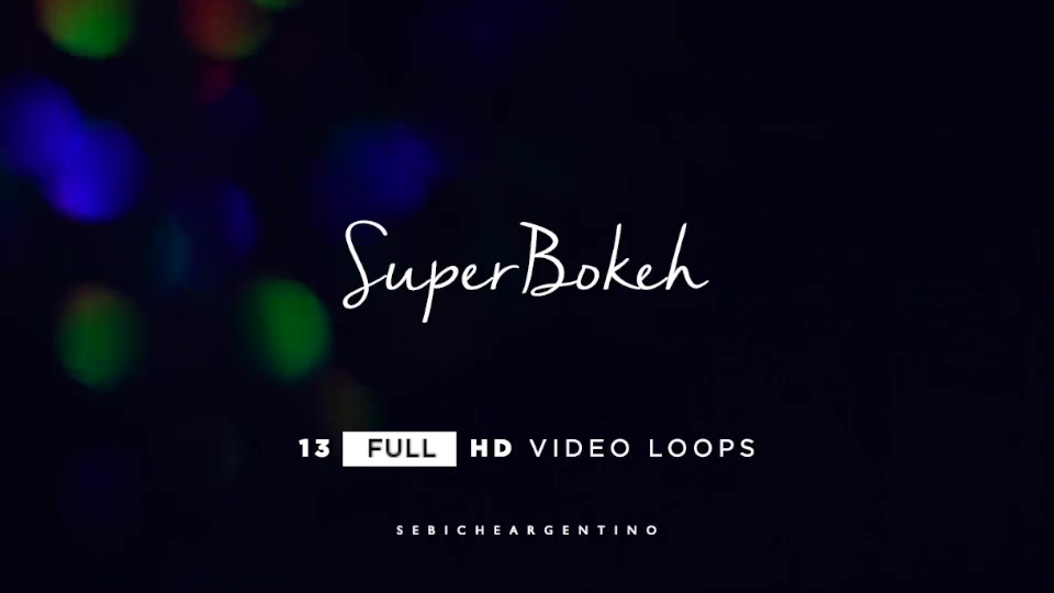 Super Bokeh Loops Videohive 19424687 Motion Graphics Image 5