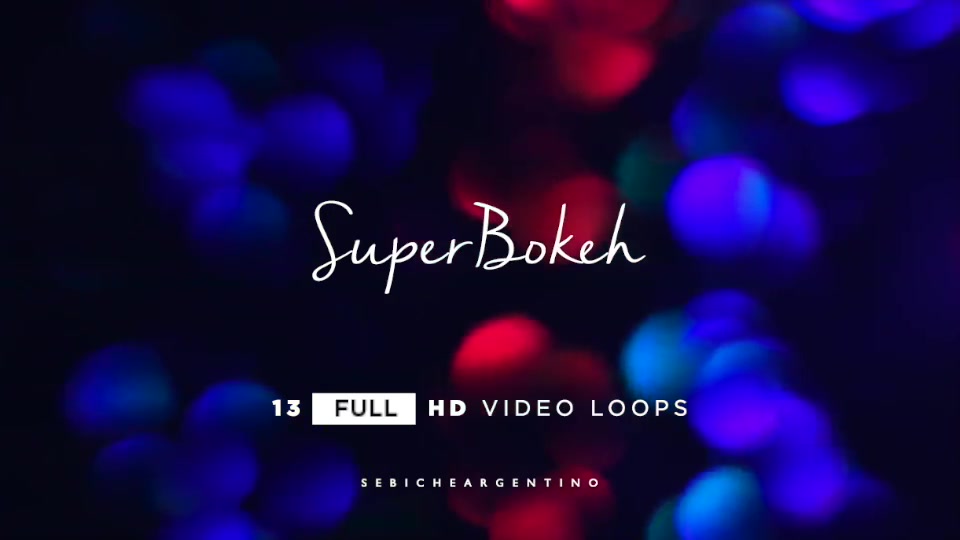 Super Bokeh Loops Videohive 19424687 Motion Graphics Image 6