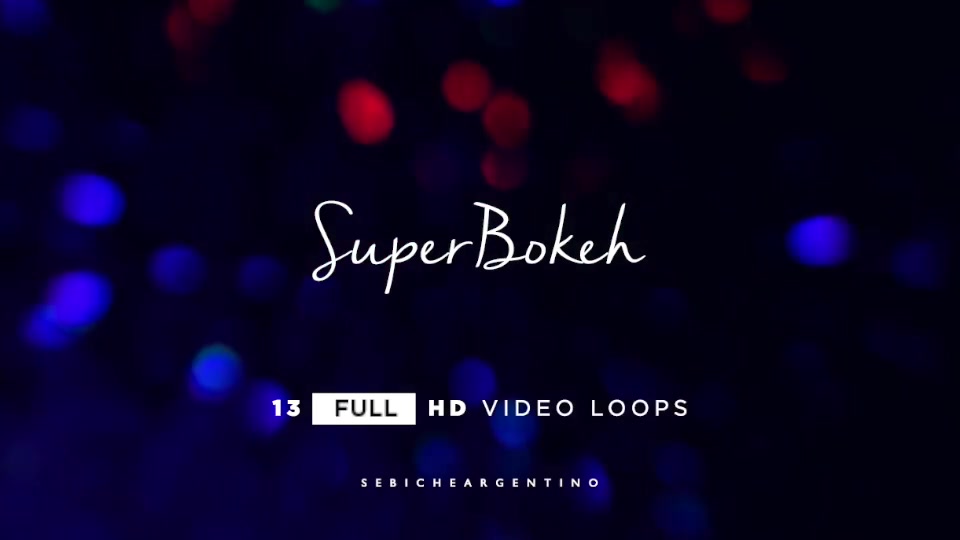 Super Bokeh Loops Videohive 19424687 Motion Graphics Image 8