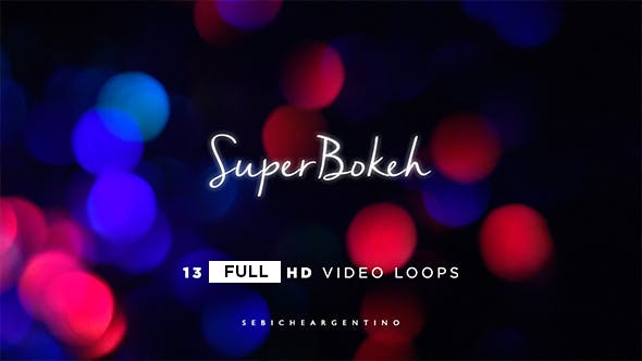 Super Bokeh Loops - Videohive 19424687 Download