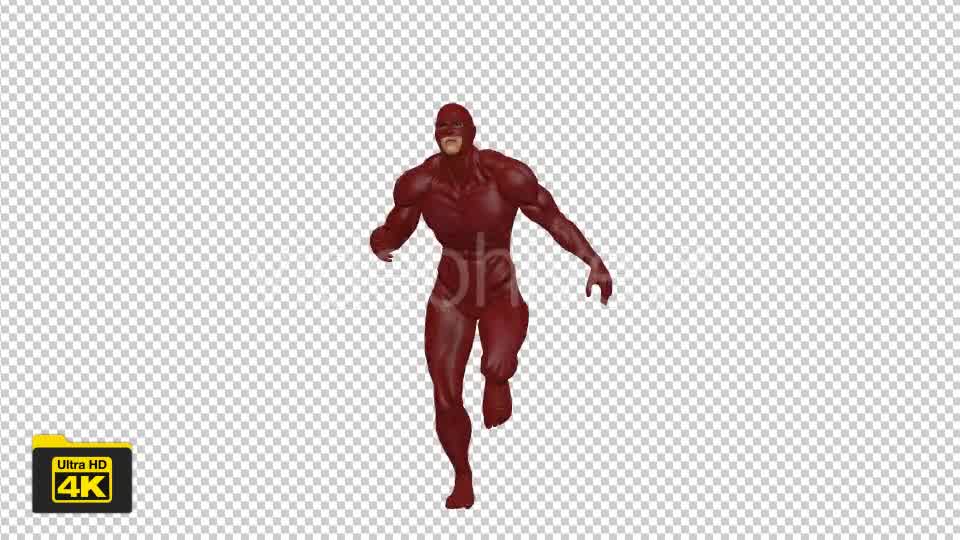 Superhero Running Videohive 19735654 Motion Graphics Image 8