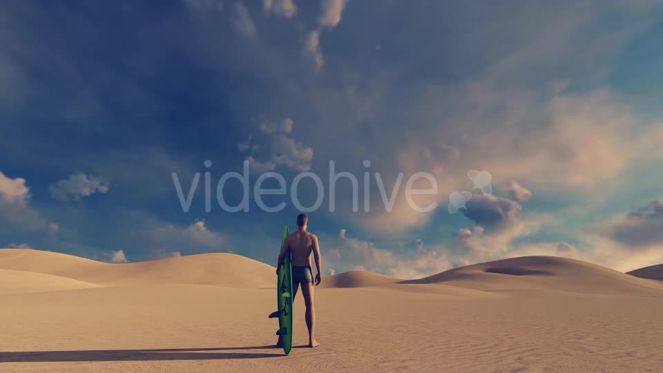 Surfer and Desert Videohive 21365995 Motion Graphics Image 1