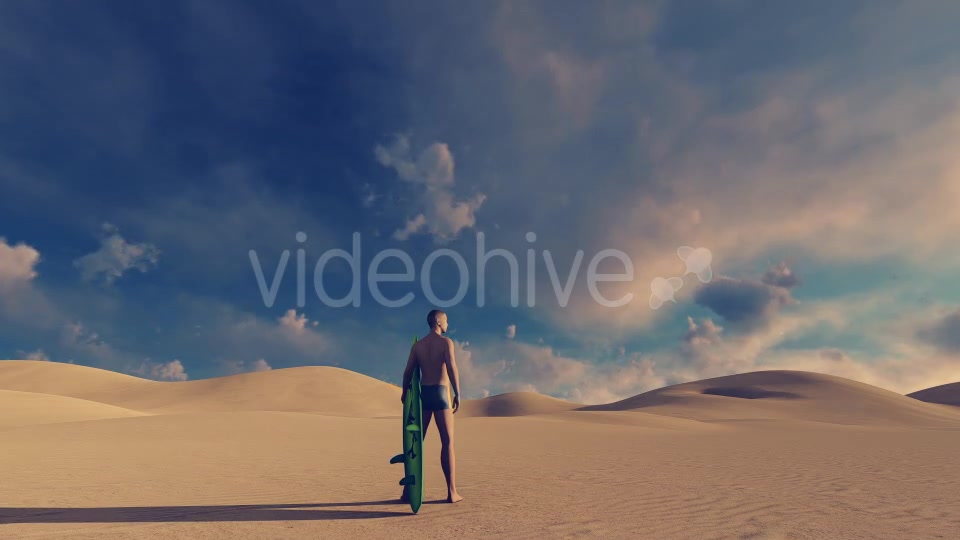 Surfer and Desert Videohive 21365995 Motion Graphics Image 3