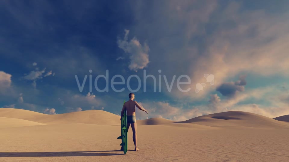 Surfer and Desert Videohive 21365995 Motion Graphics Image 4