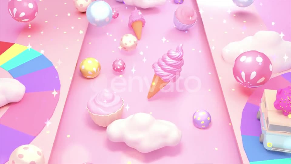 Sweet Candy Land Videohive 23498101 Motion Graphics Image 1