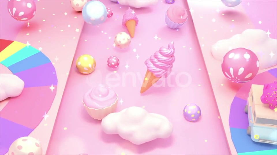 Sweet Candy Land Videohive 23498101 Motion Graphics Image 5