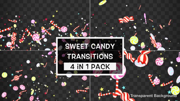 Sweet Candy Transitions Pack - Download Videohive 24349891