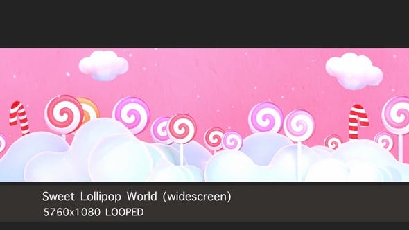 Sweet Lollipop World - 22456221 Videohive Download