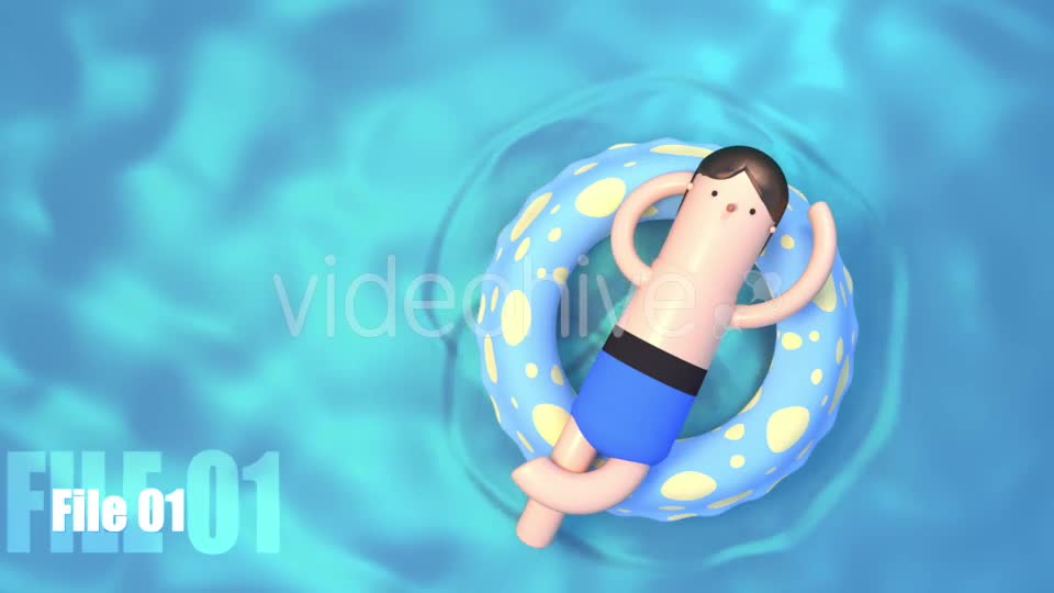 Swimming Pool Videohive 20365421 Motion Graphics Image 1