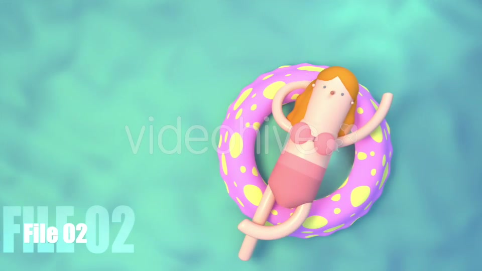 Swimming Pool Videohive 20365421 Motion Graphics Image 6