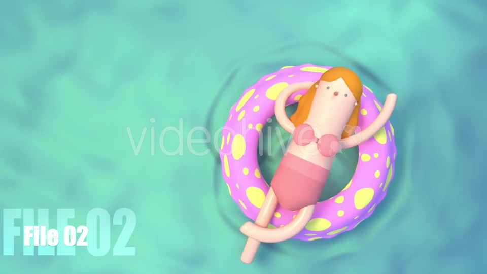 Swimming Pool Videohive 20365421 Motion Graphics Image 7