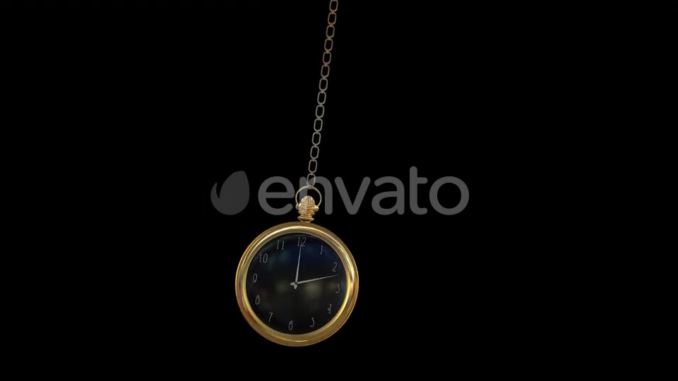 Swinging Hypnotic Clock Pendulum Videohive 23984695 Motion Graphics Image 2