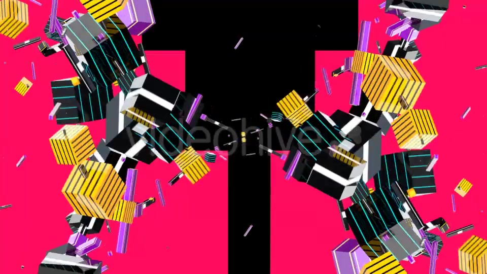 Swirling Cubics 3 in 1 VJ Pack Videohive 9563924 Motion Graphics Image 7