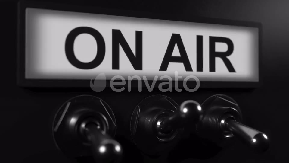 Switching ON AIR Toggle Switch Videohive 21727419 Motion Graphics Image 2