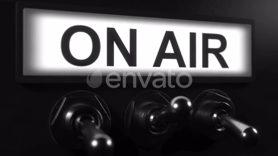 Switching ON AIR Toggle Switch Videohive 21727419 Motion Graphics Image 3