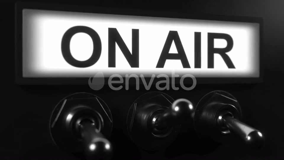 Switching ON AIR Toggle Switch Videohive 21727419 Motion Graphics Image 4