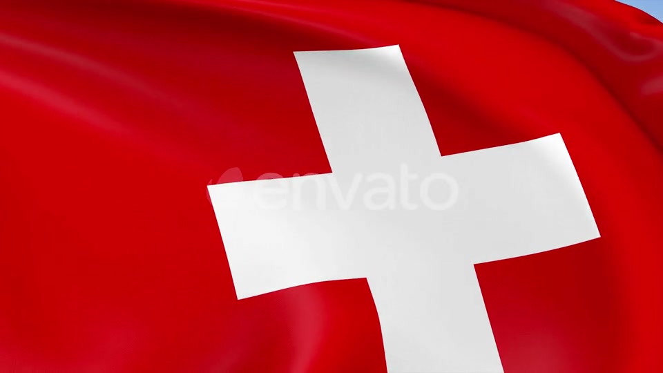 Switzerland Flag Videohive 23786137 Motion Graphics Image 4