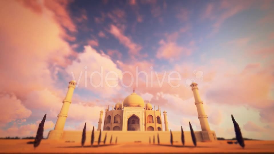 Taj Mahal, Agra, India Videohive 16689171 Motion Graphics Image 2