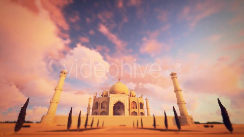 Taj Mahal, Agra, India Videohive 16689171 Motion Graphics Image 3