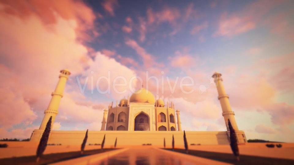Taj Mahal, Agra, India Videohive 16689171 Motion Graphics Image 8