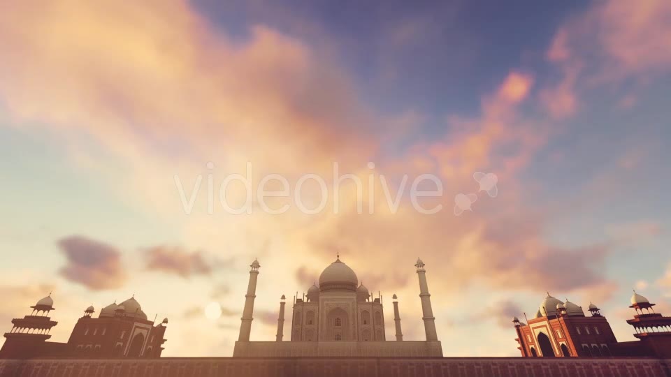 Taj Mahal, Agra, India Timelapse Videohive 19476822 Motion Graphics Image 11
