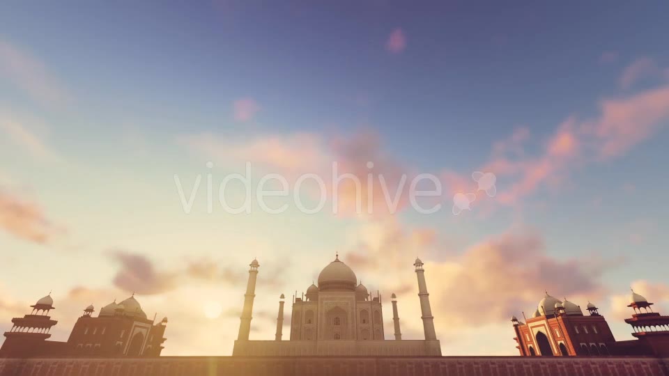 Taj Mahal, Agra, India Timelapse Videohive 19476822 Motion Graphics Image 2