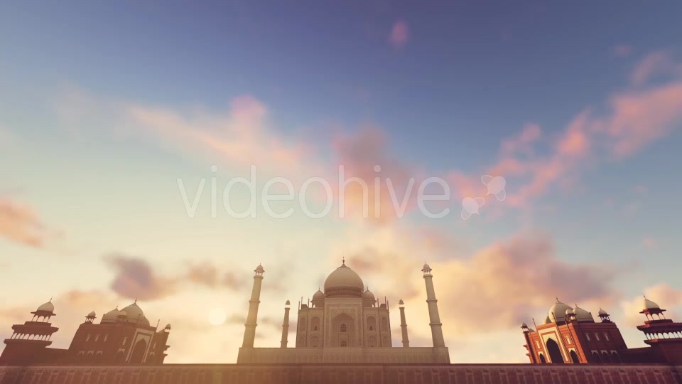 Taj Mahal, Agra, India Timelapse Videohive 19476822 Motion Graphics Image 3