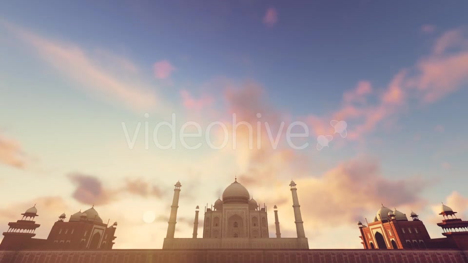 Taj Mahal, Agra, India Timelapse Videohive 19476822 Motion Graphics Image 4