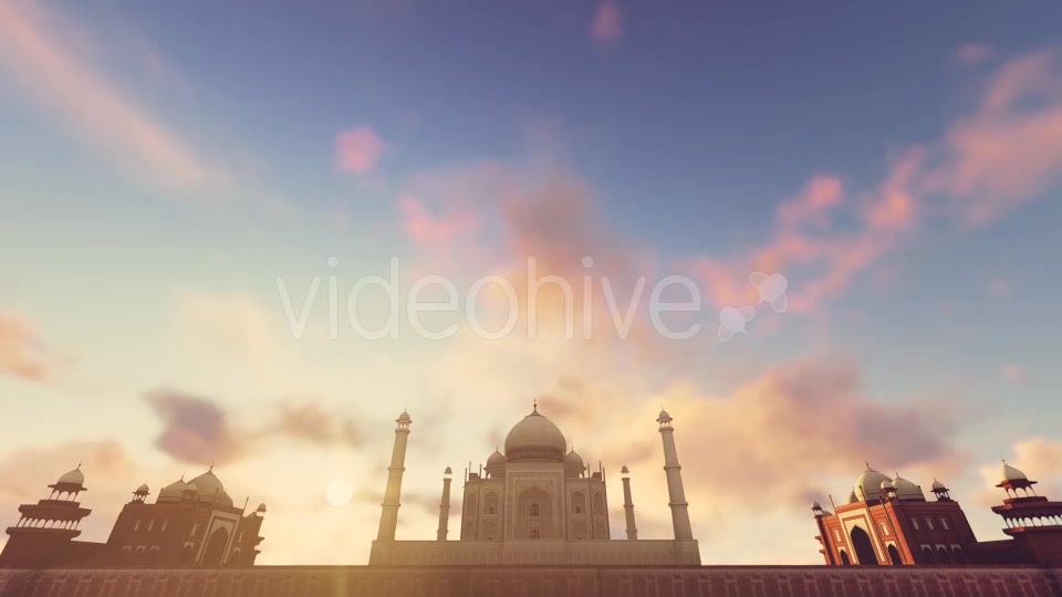 Taj Mahal, Agra, India Timelapse Videohive 19476822 Motion Graphics Image 5