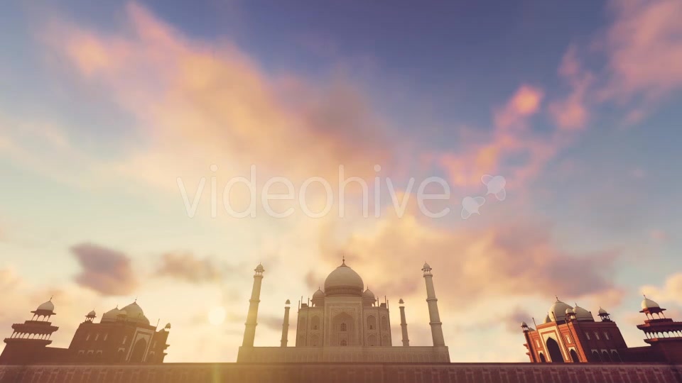 Taj Mahal, Agra, India Timelapse Videohive 19476822 Motion Graphics Image 9